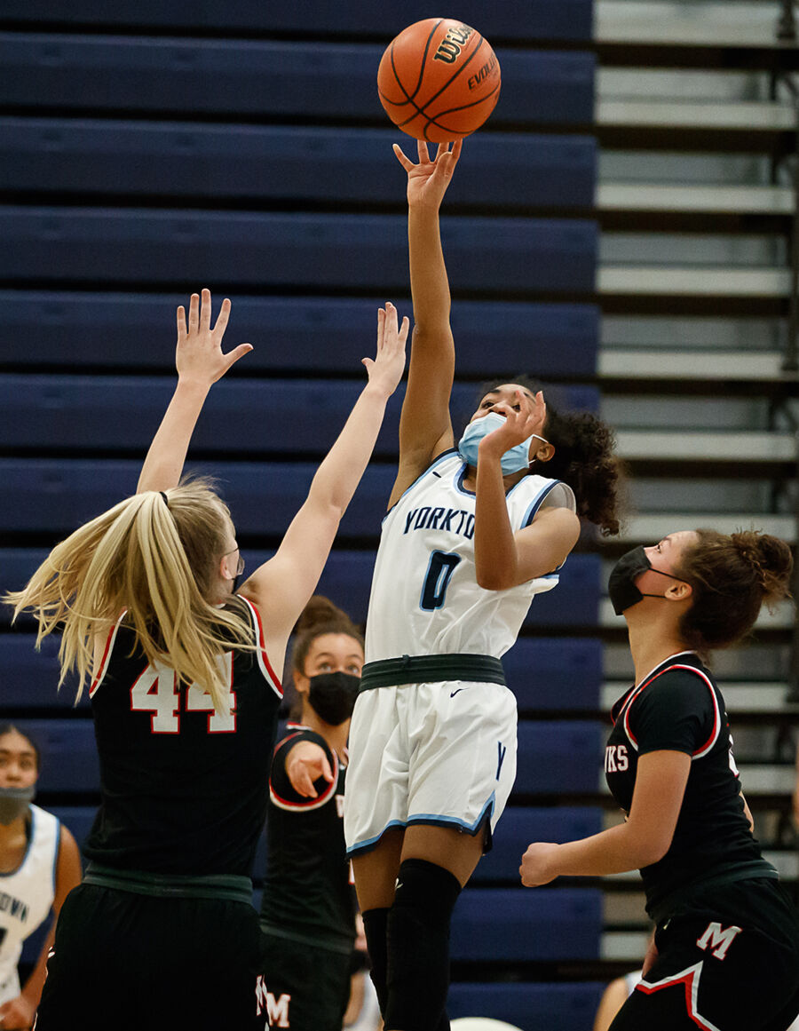 Madison vs. Yorktown girls hoops 3